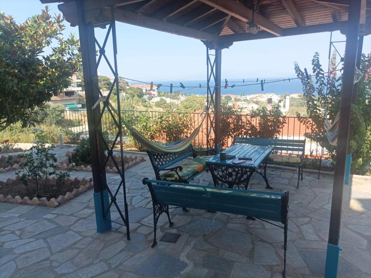 Depys' View Villa Vrontádos Dış mekan fotoğraf