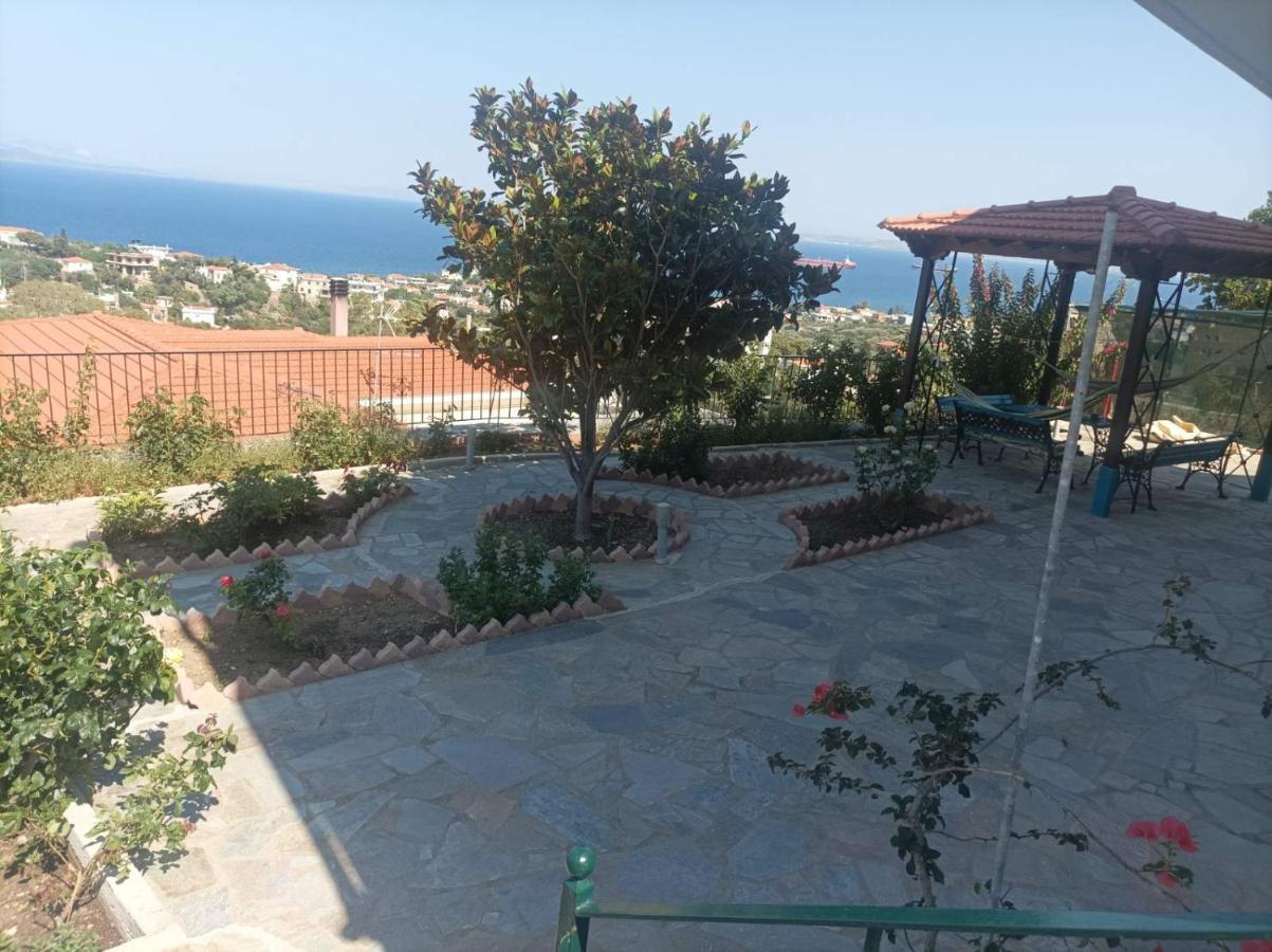 Depys' View Villa Vrontádos Dış mekan fotoğraf
